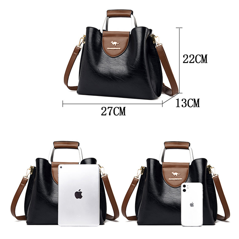 Bolsa Feminina de Couro Luxo