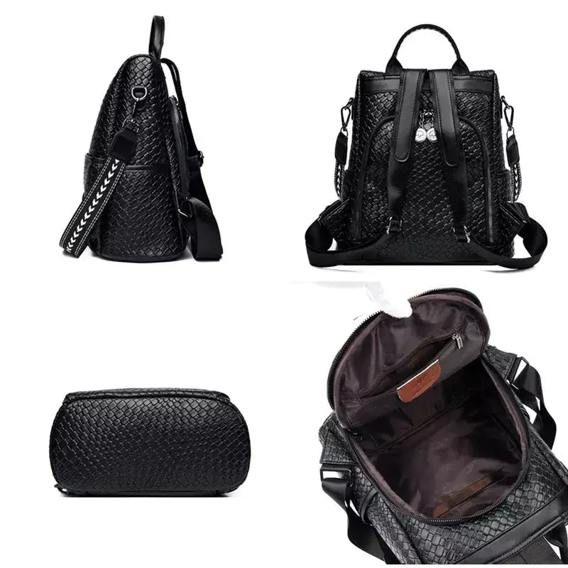 Mochila Feminina de Couro Diana