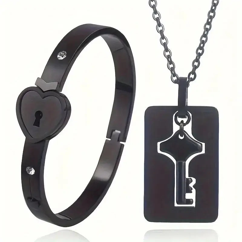 Pulseira e Colar Union - Compre 1 Leve 2
Pulseira e Colar Union,
pulseira e colar casal,
pulseiras para casais,
pulseiras de aço inoxidável,
presente para casais,
acessórios românticos,
joias significativas