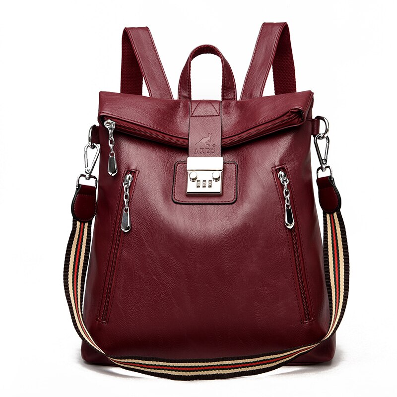 Mochila feminina Antifurto mochila feminina Mochila de couro Bianca mochila de couro Amora fashion Mochila de couro Amora bolsa feminina transversal