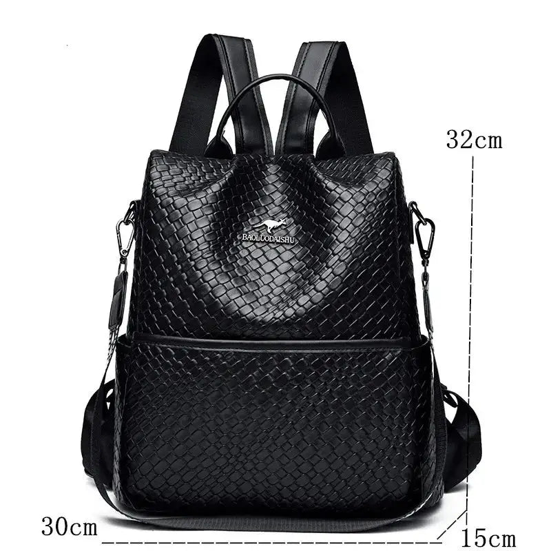 Mochila Feminina de Couro Diana