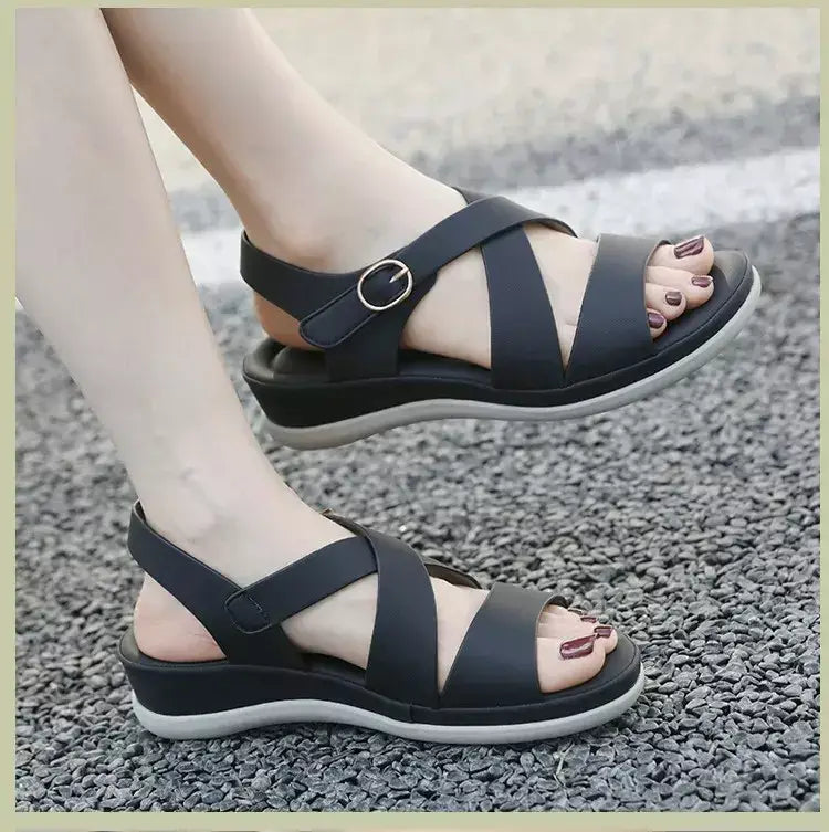 Sandália Feminina Anatômica Lia,
sandália feminina ortopédica,
sandália confortável