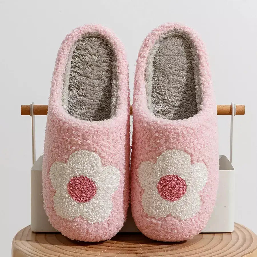Pantufa Feminina Flor