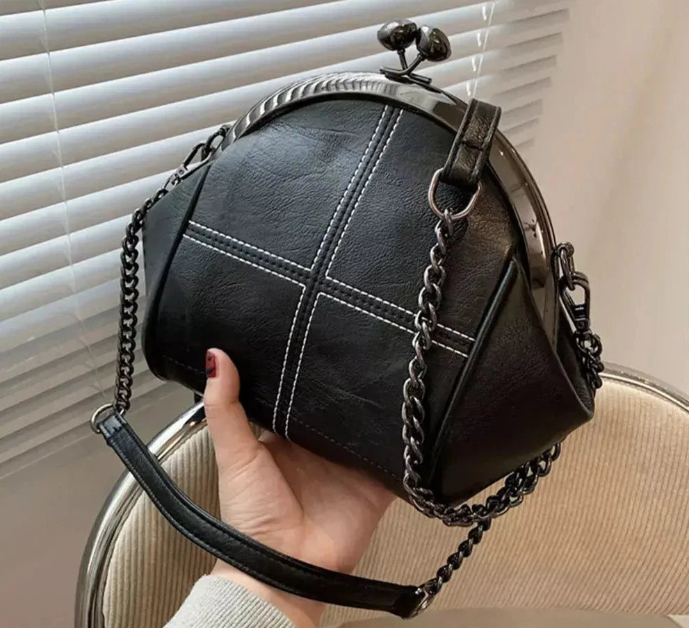 Bolsa Feminina Esther, Bolsa feminina de couro, bolsa crossbody, Bolsa feminina pequena, Bolsa transversal, bolsa feminina de festa