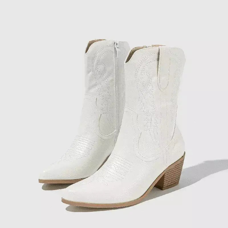 Bota Feminina Texana Leona, botas texanas femininas, botas country, botas de couro, botas estilo texano, botas confortáveis, moda country, botas de alta qualidade