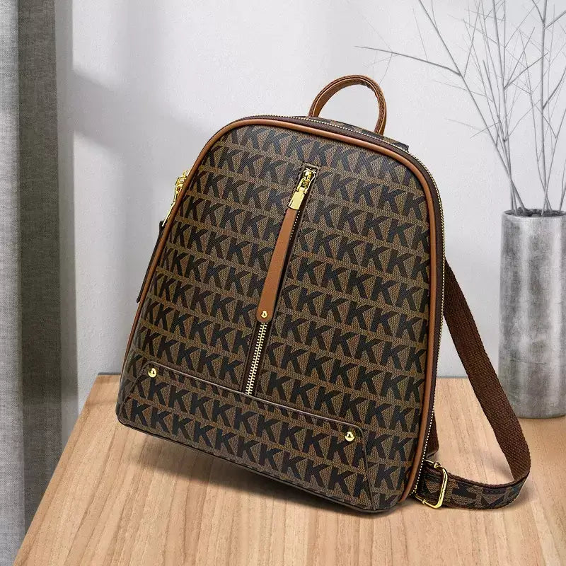 Mochila Feminina Viviane, mochila de couro feminina, mochila elegante