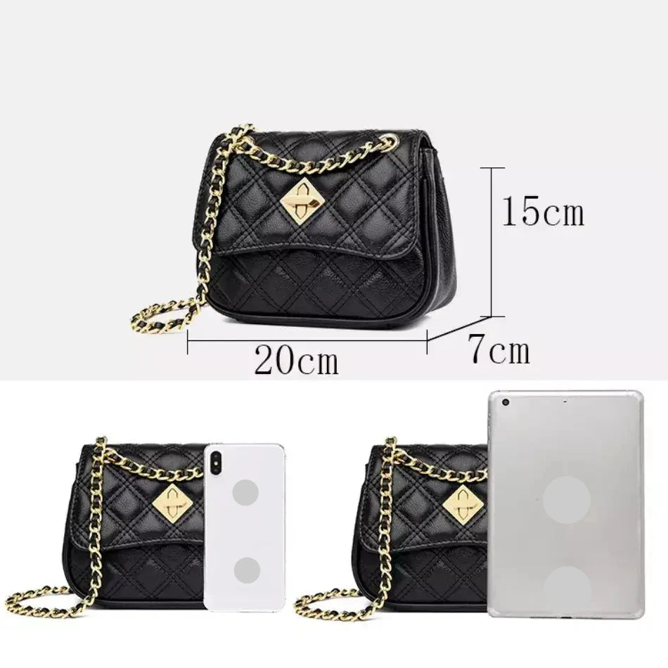 Bolsa Feminina de Couro Amaranta