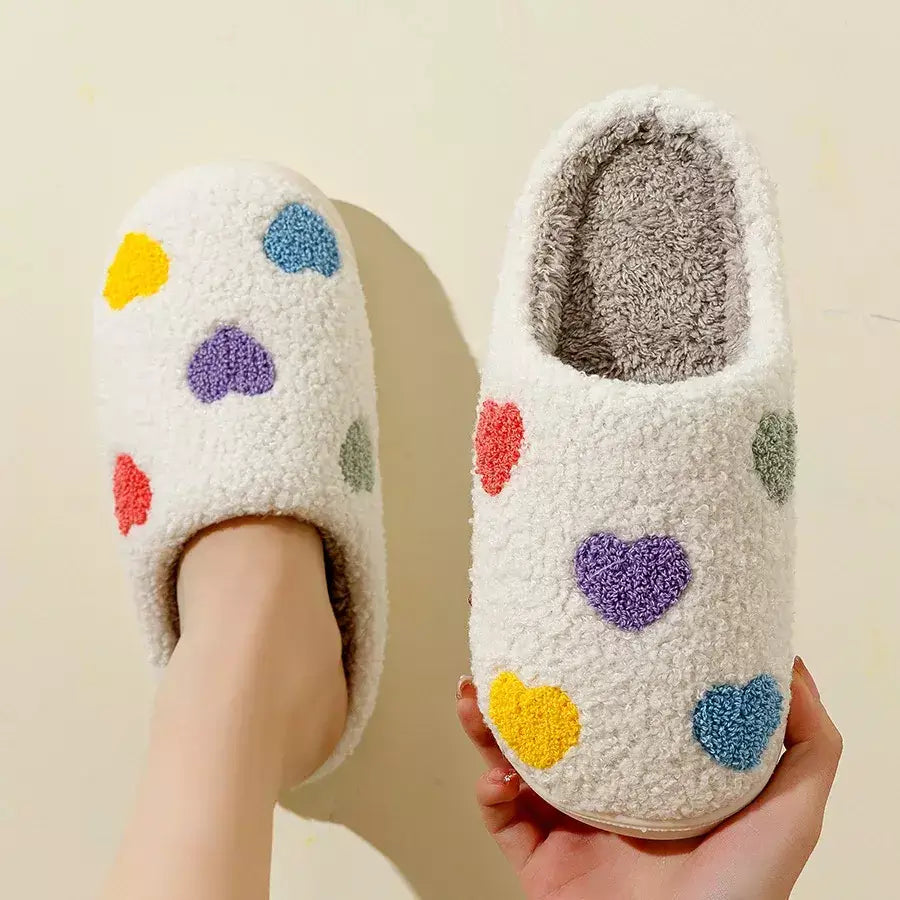 Pantufa Feminina Coração