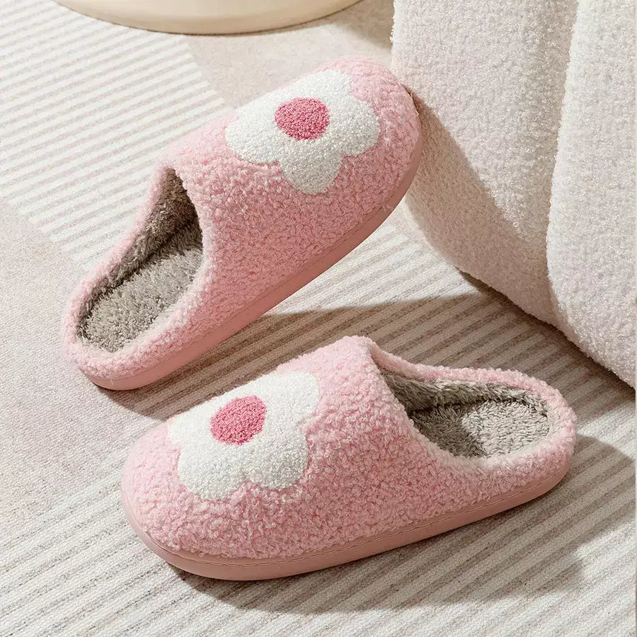 Pantufa Feminina Flor