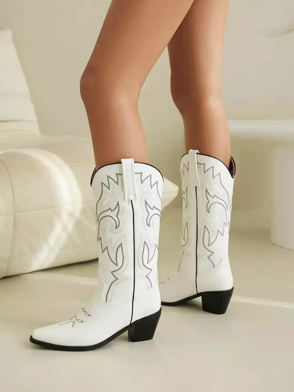 Bota Feminina Texana Boiadeira, bota feminina de couro texana, bota Ana castela, bota de couro boiadeira