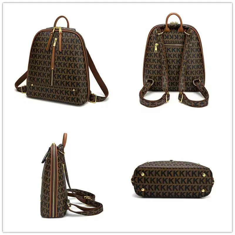 Mochila Feminina Viviane, mochila de couro feminina, mochila elegante