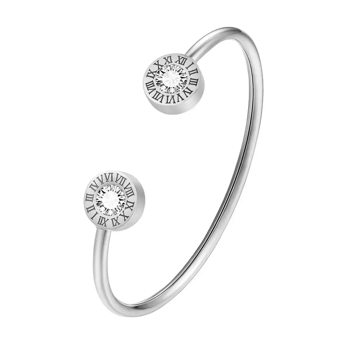 pulseira roman love, pulseira amor romano, pulseira feminina aço inoxidável, pulseira elegante, kit de pulseiras