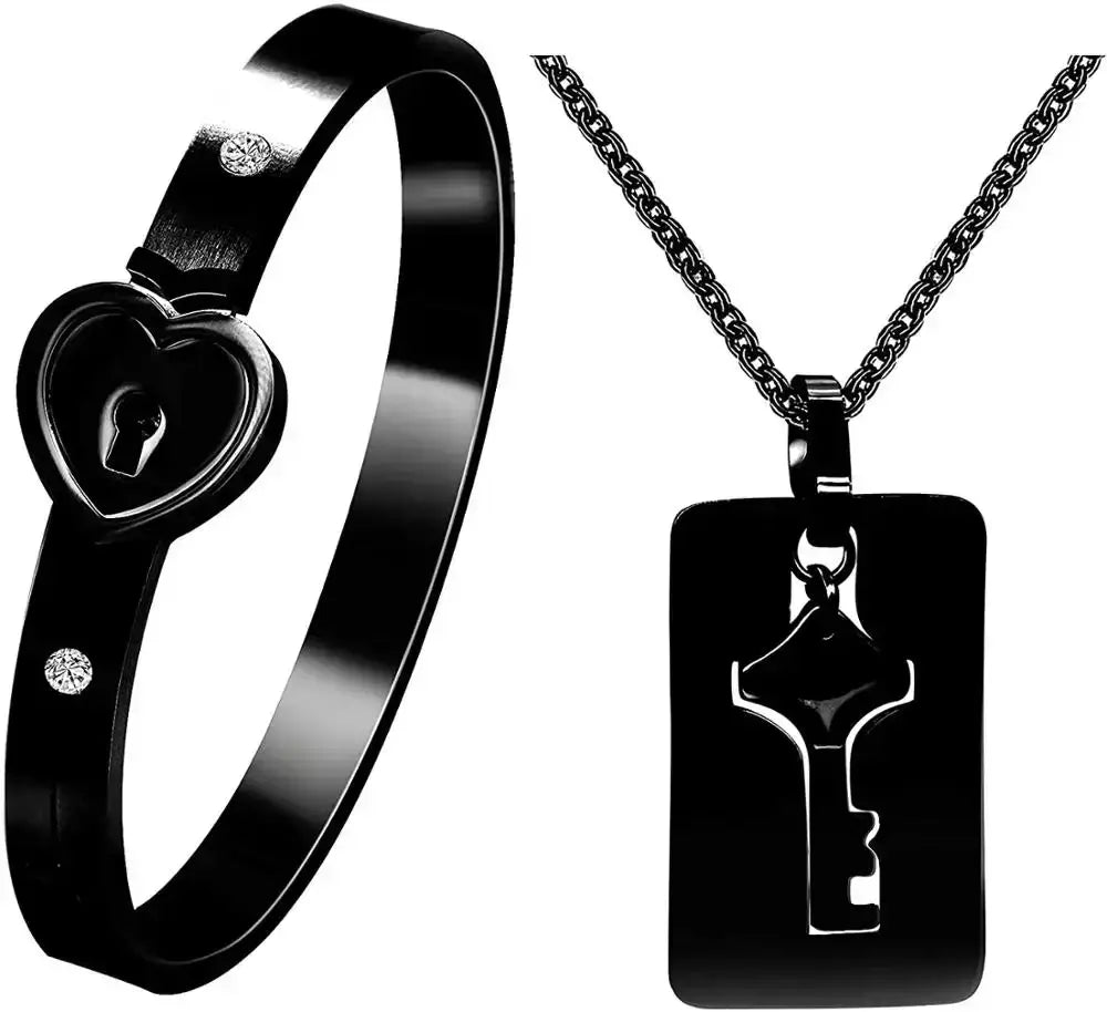 Pulseira e Colar Union - Compre 1 Leve 2
Pulseira e Colar Union,
pulseira e colar casal,
pulseiras para casais,
pulseiras de aço inoxidável,
presente para casais,
acessórios românticos,
joias significativas