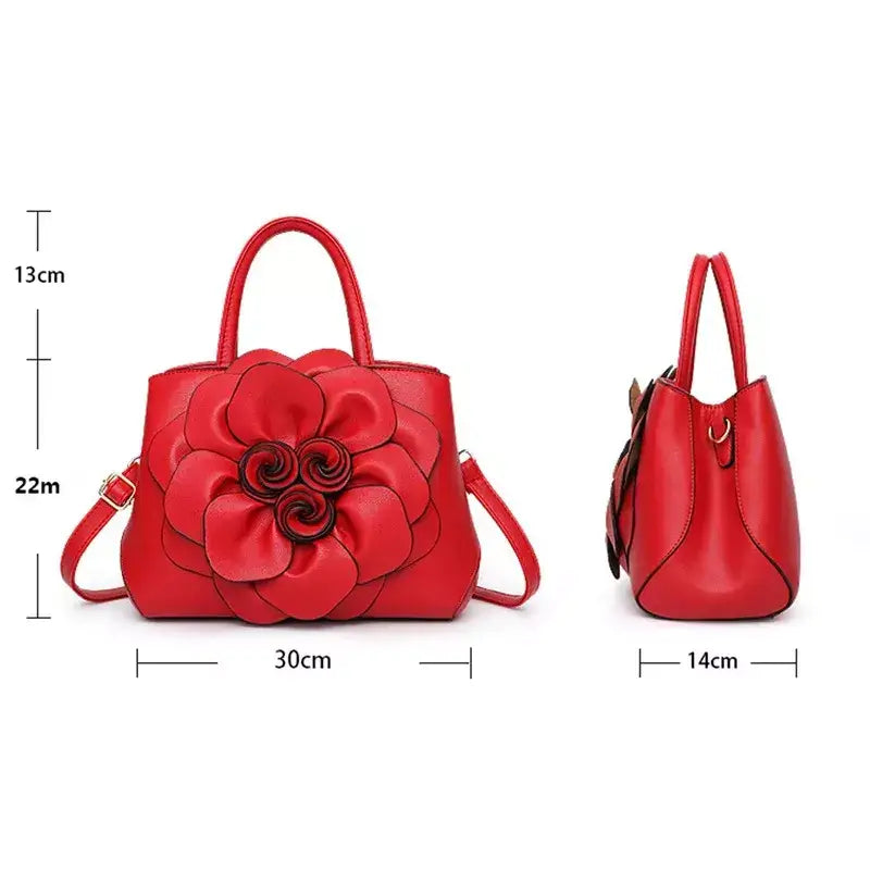 Bolsa Feminina Flora, bolsa feminina de couro florata, bolsa cara, bolsa elegante