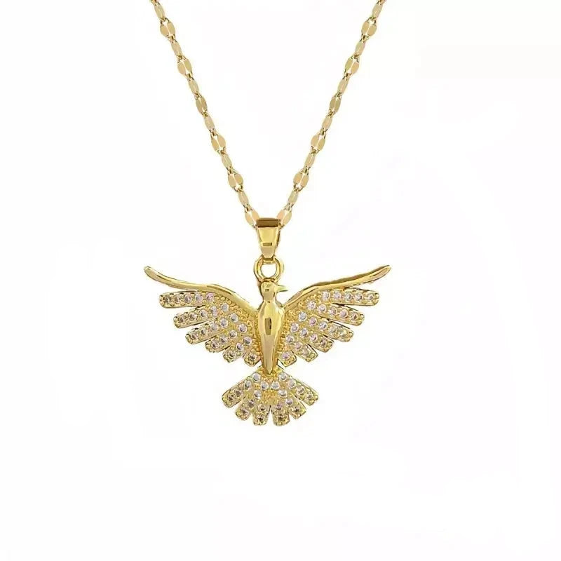 Colar Feminino Fênix,
Joia com significado,
Acessório elegante,
colar hipoalergênico,
Presente para mulheres