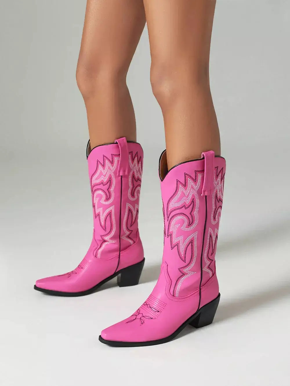 Bota Feminina Texana Boiadeira, bota feminina de couro texana, bota Ana castela, bota de couro boiadeira