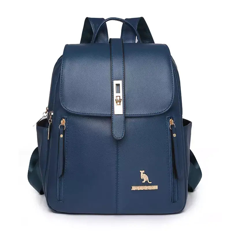 Mochila Feminina Luíze, Mochila feminina de couro