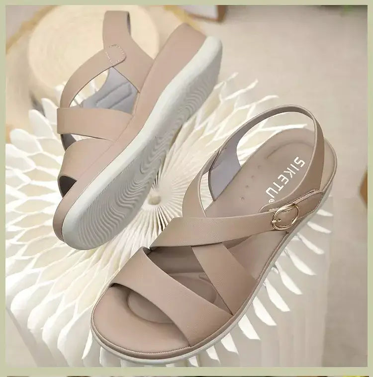 Sandália Feminina Anatômica Lia,
sandália feminina ortopédica,
sandália confortável