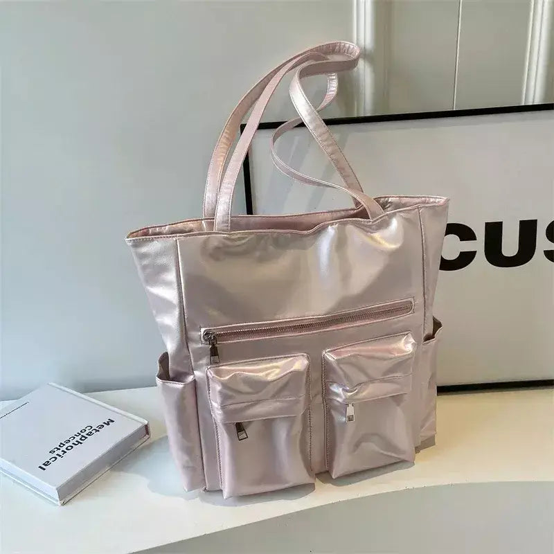 Bolsa Feminina de Luxo Martina, bolsa feminina de ombro, bolsa feminina de luxo, bolsa prateada