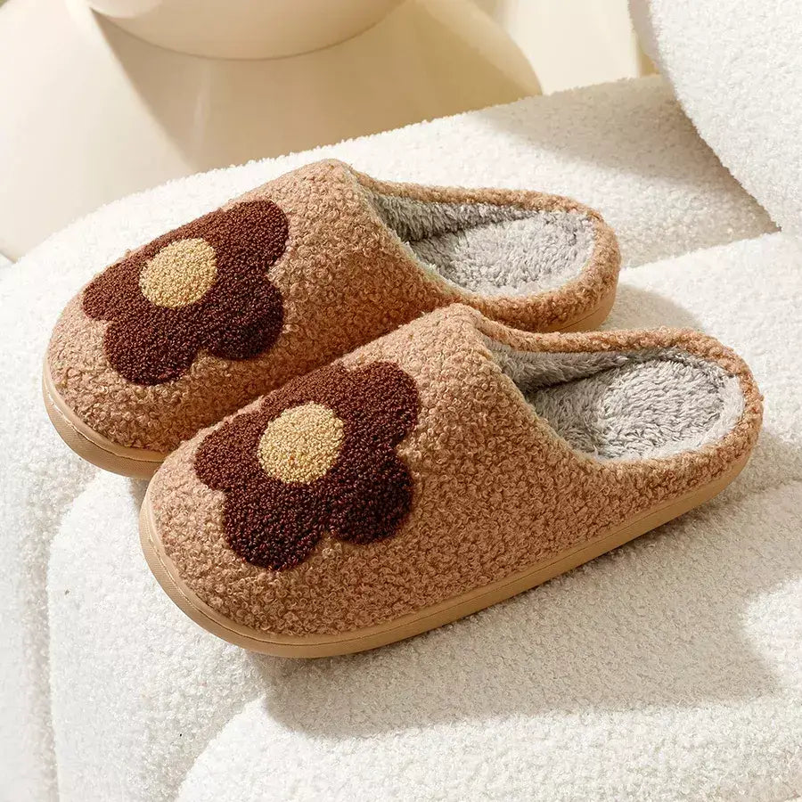 Pantufa Feminina Flor