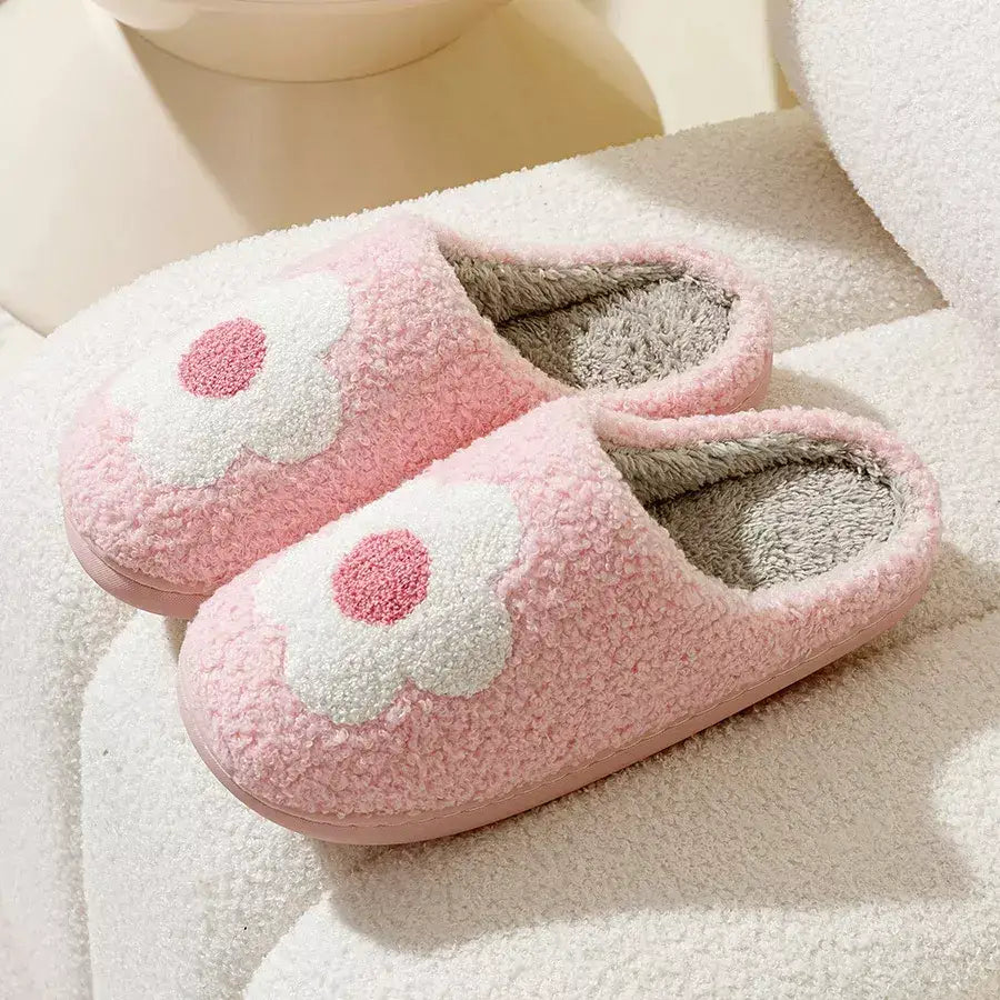 Pantufa Feminina Flor
