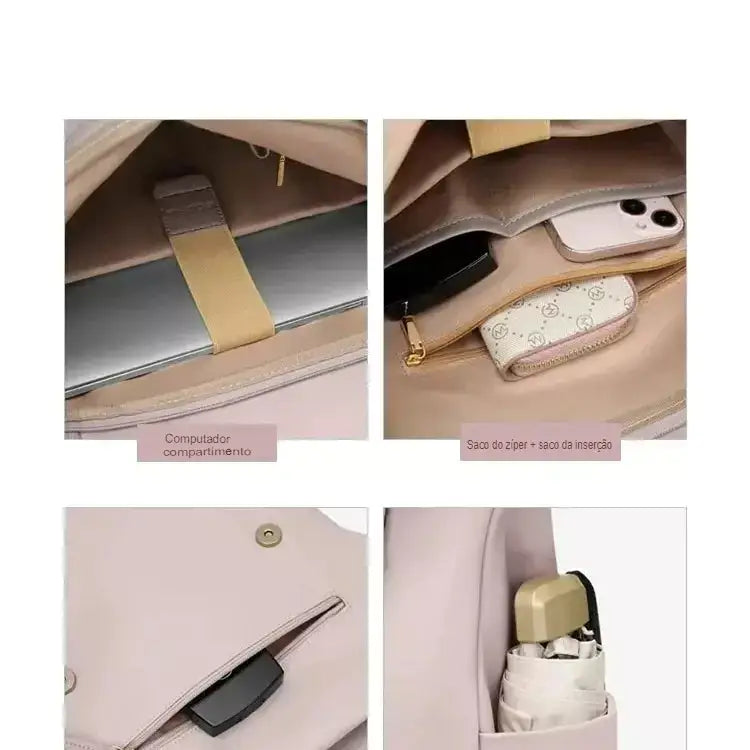 Mochila Feminina de Luxo Lille,
mochila para notebook,
mochila multifuncional,
Mochila feminina de luxo,
mochila de alta qualidade,
mochila sofisticada