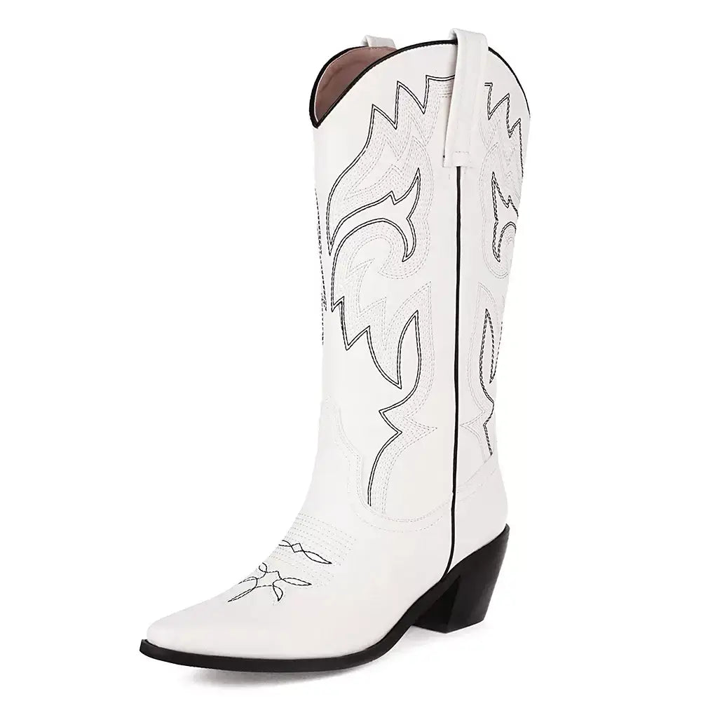 Bota Feminina Texana Boiadeira, bota feminina de couro texana, bota Ana castela, bota de couro boiadeira