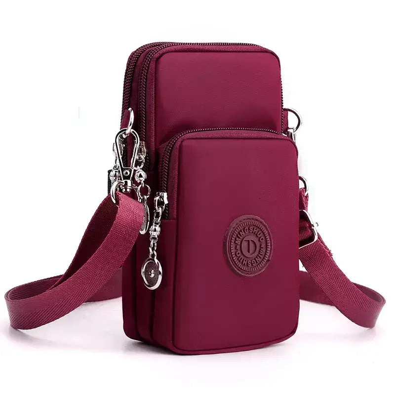 Bolsa para celular, bolsa feminina transversal, Bolsa Feminina pequena, bolsa feminina para celular, Bolsa Feminina Ariel, bolsa de ombro, Bolsa de nylon, bolsa crossbody feminina, bolsa luivi