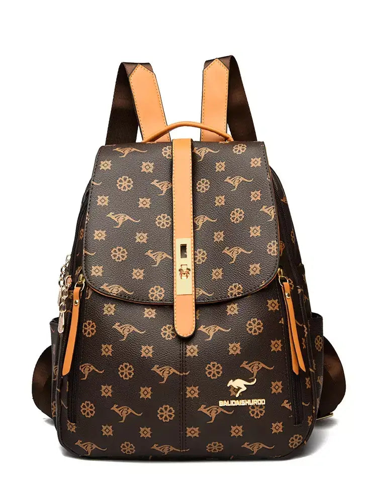 Mochila Feminina Serenity, mochila feminina de couro, mochila feminina para notebook