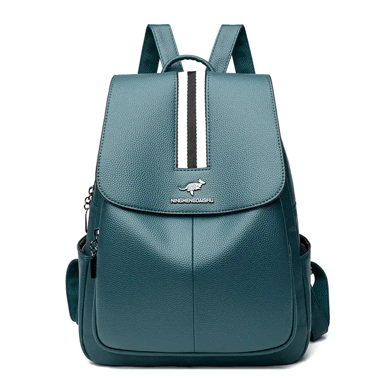 Mochila Feminina de Couro Alana, Mochila Feminina de couro ,Mochila feminina Antifurto