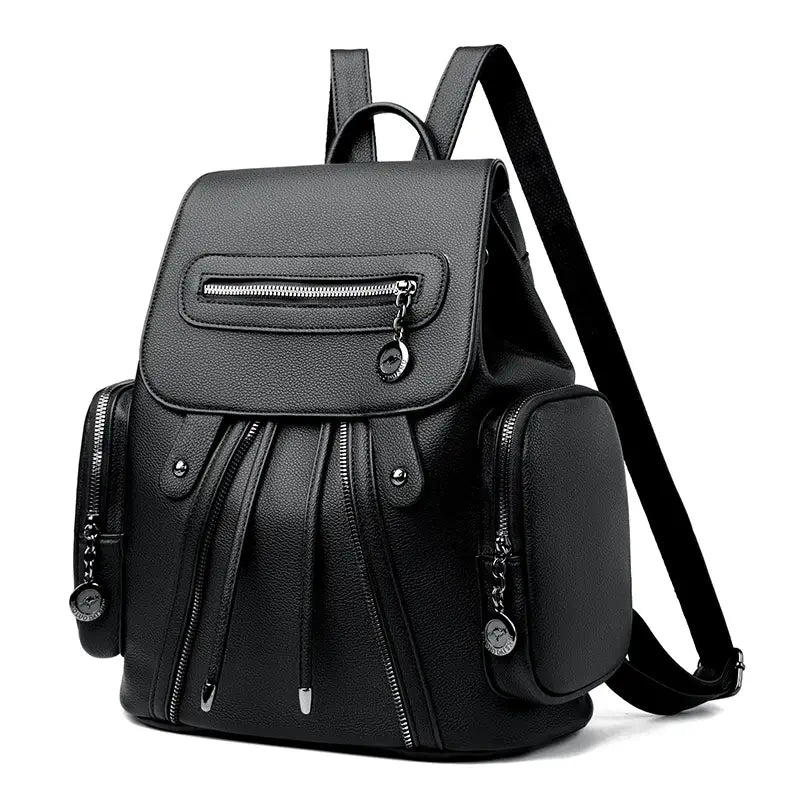 Mochila Feminina de Couro Agatha , mochila de couro feminina, bolsas femininas, bolsa mochila feminina