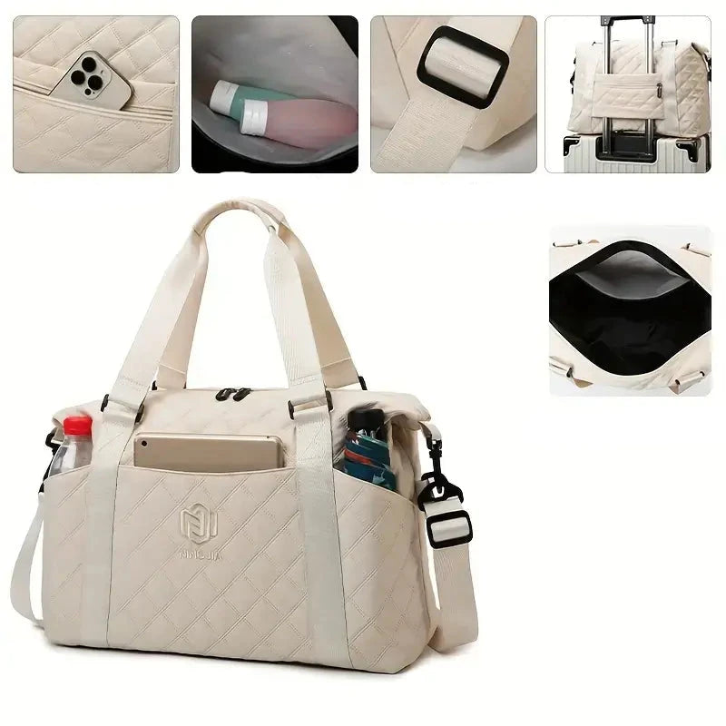 Bolsa Feminina Multifuncional Impermeável,
Bolsa de viagem,
Bolsa grande,
bolsa de praia,
bolsa impermeável