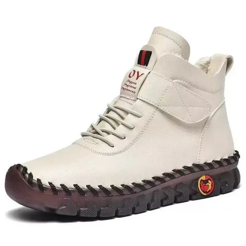 Bota feminina salto baixo Bota Feminina de couro Bota feminina confortável Bota Feminina Anatômica Sophia