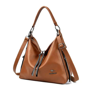 bolsa feminina média  bolsa feminina de luxo  Bolsa Feminina de Couro Gênova