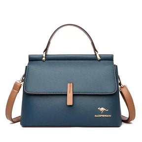bolsa feminina transversal  bolsa feminina onlivix  bolsa feminina média  bolsa feminina grande  Bolsa Feminina de Couro Pilar