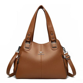 Bolsa Feminina de Couro Glamour