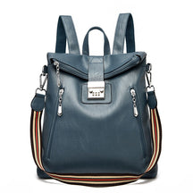 Mochila feminina Antifurto  mochila feminina  Mochila de couro Bianca  mochila de couro Amora fashion  Mochila de couro Amora  bolsa feminina transversal
