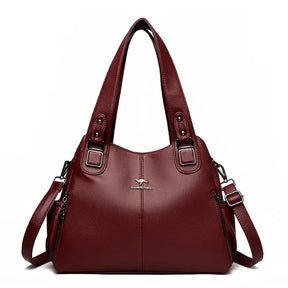 Bolsa Feminina de Couro Glamour