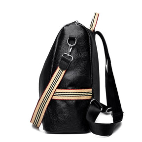 Mochila Feminina de Couro Ísis