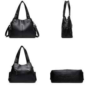 Bolsa Feminina de Couro Glamour