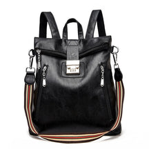 Mochila feminina Antifurto  mochila feminina  Mochila de couro Bianca  mochila de couro Amora fashion  Mochila de couro Amora  bolsa feminina transversal