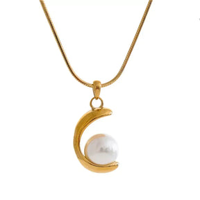 Colar Feminino Luxo Geométrico,
Colar com pérolas,
Colar geométrico,
Colar tendência,
Colar aço inoxidável