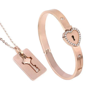 Pulseira e Colar Union - Compre 1 Leve 2
Pulseira e Colar Union,
pulseira e colar casal,
pulseiras para casais,
pulseiras de aço inoxidável,
presente para casais,
acessórios românticos,
joias significativas