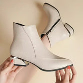 Bota Feminina de Luxo Sublime , Bota Feminina de couro , Bota Feminina cano baixo