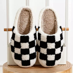Pantufa Feminina Xadrez
