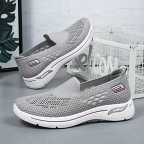 Tênis Feminino Anatômico Gaby, tênis feminino confortável, tênis feminino ortopédico, tênis feminino casual, tênis feminino respirável, Tênis feminino para academia
