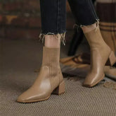 Bota Feminina Splendor, bota feminina cano médio, bota feminina meia