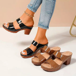 Tamanco Feminino Anatômico Doralice, Tamanco confortável, sandália feminina anatômica, chinelo feminino confortável