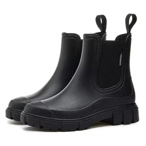 Bota Feminina Impermeável Emma, botas de tornozelo, botas de chuva, botas antiderrapantes
