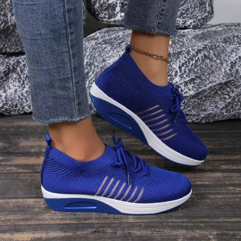 Tênis Feminino Nanda, tênis feminino confortável, Tênis feminino anatômico, tenis feminino ortopédico, Tênis meia feminino